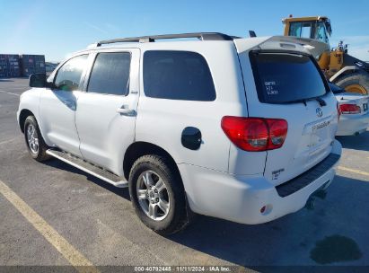 2008 TOYOTA SEQUOIA SR5 5.7L V8 White  Gasoline 5TDZY64A08S004872 photo #4