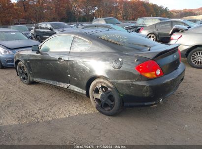 2003 HYUNDAI TIBURON Blue  Gasoline KMHHM65D03U073402 photo #4