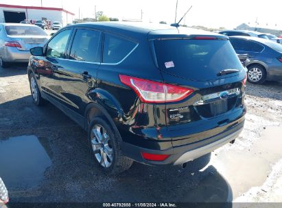 2013 FORD ESCAPE SEL Black  Gasoline 1FMCU0HX7DUA57339 photo #4