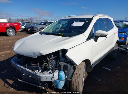 2020 FORD ECOSPORT TITANIUM White  Gasoline MAJ6S3KL7LC338856 photo #3