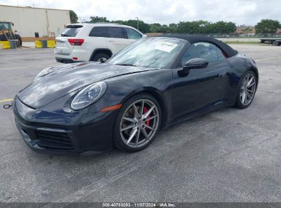 2023 PORSCHE 911 CARRERA 4 GTS /CARRERA 4S /CARRERA GTS /CARRERA S Black  Gasoline WP0CB2A91PS247039 photo #3