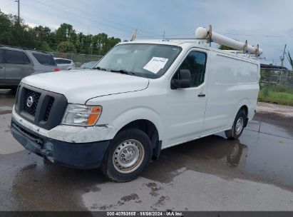 2014 NISSAN NV CARGO NV1500 S V6 White  Gasoline 1N6BF0KL2EN107153 photo #3