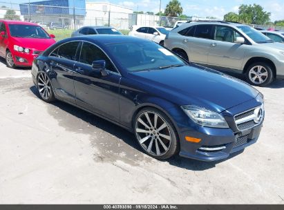 2013 MERCEDES-BENZ CLS 550 4MATIC Blue  Gasoline WDDLJ9BB7DA074616 photo #1