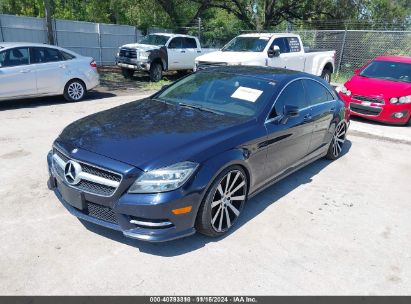 2013 MERCEDES-BENZ CLS 550 4MATIC Blue  Gasoline WDDLJ9BB7DA074616 photo #3