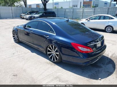 2013 MERCEDES-BENZ CLS 550 4MATIC Blue  Gasoline WDDLJ9BB7DA074616 photo #4