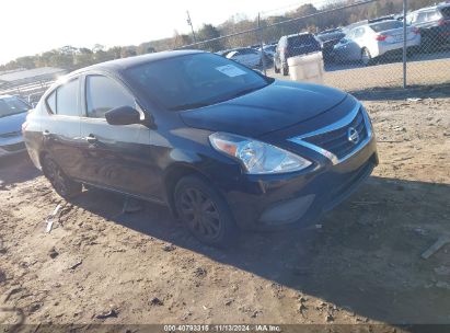 2016 NISSAN VERSA 1.6 S+ Black  Gasoline 3N1CN7AP6GL896467 photo #1