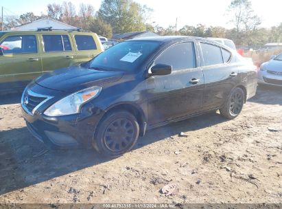 2016 NISSAN VERSA 1.6 S+ Black  Gasoline 3N1CN7AP6GL896467 photo #3