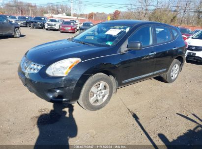 2011 NISSAN ROGUE S Black  Gasoline JN8AS5MV7BW685099 photo #3