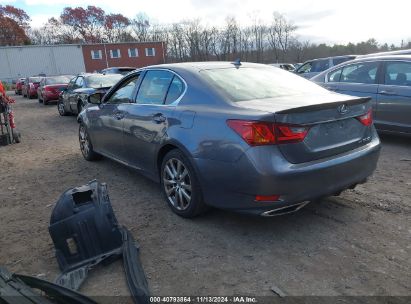 2013 LEXUS GS 350 Blue  Gasoline JTHCE1BL6D5014990 photo #4