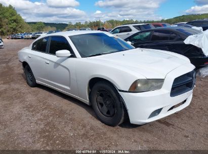 2011 DODGE CHARGER POLICE White  Gasoline 2B3CL1CT1BH565387 photo #1