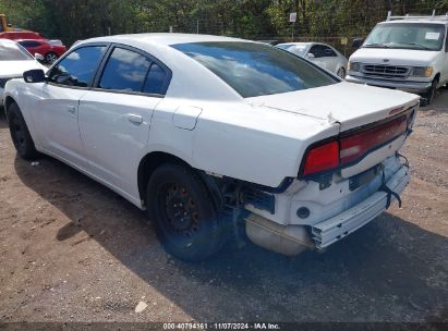 2011 DODGE CHARGER POLICE White  Gasoline 2B3CL1CT1BH565387 photo #4