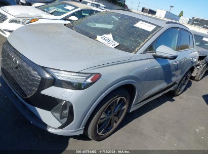 2023 AUDI Q4 E-TRON PRESTIGE 50 QUATTRO Gray  Electric WA1M2BFZ8PP045146 photo #3