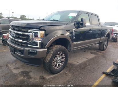 2021 FORD F-250 KING RANCH Black  Diesel 1FT7W2BT1MEC89575 photo #3