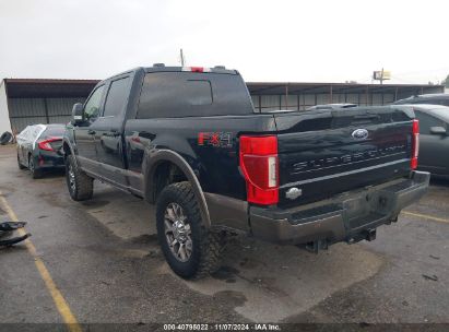 2021 FORD F-250 KING RANCH Black  Diesel 1FT7W2BT1MEC89575 photo #4