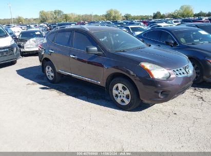 2014 NISSAN ROGUE SELECT S Purple  Gasoline JN8AS5MTXEW611761 photo #1