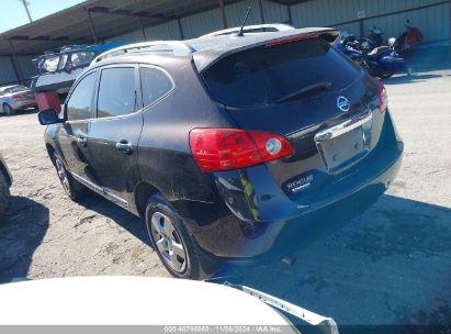 2014 NISSAN ROGUE SELECT S Purple  Gasoline JN8AS5MTXEW611761 photo #4