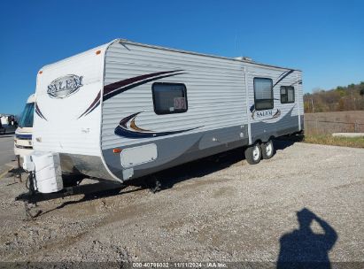 2012 FOREST RIVER SALEM TRAVEL TRAILER White  Other 4X4TSMC26CA304244 photo #3