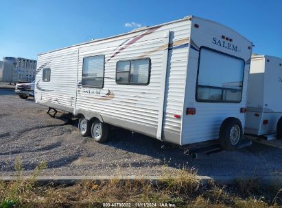 2012 FOREST RIVER SALEM TRAVEL TRAILER White  Other 4X4TSMC26CA304244 photo #4