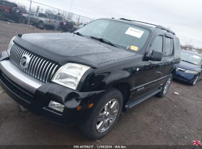 2007 MERCURY MOUNTAINEER Black  Gasoline 4M2EU47E47UJ19038 photo #3