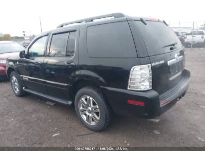 2007 MERCURY MOUNTAINEER Black  Gasoline 4M2EU47E47UJ19038 photo #4