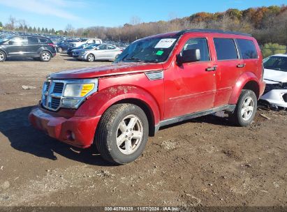 2007 DODGE NITRO SXT Red  Gasoline 1D8GT28K77W729533 photo #3