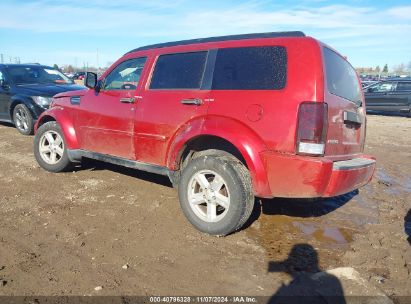 2007 DODGE NITRO SXT Red  Gasoline 1D8GT28K77W729533 photo #4