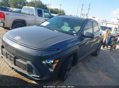 2024 HYUNDAI KONA SEL Gray  Gasoline KM8HC3AB6RU137487 photo #3