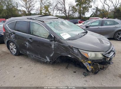 2013 HONDA CR-V EX-L Black  Gasoline 5J6RM4H78DL002310 photo #1