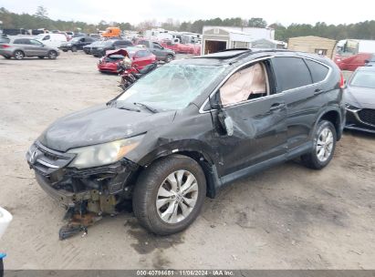 2013 HONDA CR-V EX-L Black  Gasoline 5J6RM4H78DL002310 photo #3