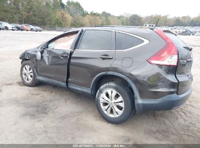 2013 HONDA CR-V EX-L Black  Gasoline 5J6RM4H78DL002310 photo #4