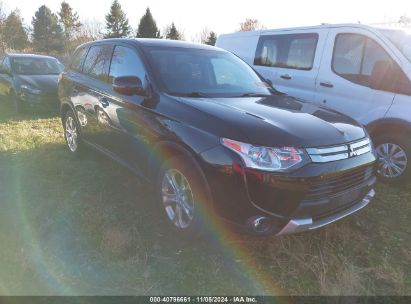 2015 MITSUBISHI OUTLANDER SE Black  Gasoline JA4AZ3A38FZ013033 photo #1