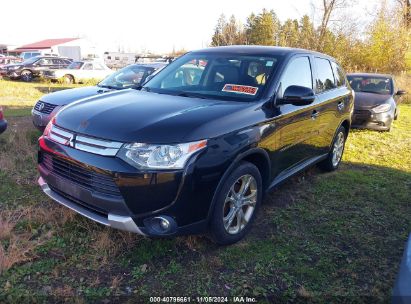 2015 MITSUBISHI OUTLANDER SE Black  Gasoline JA4AZ3A38FZ013033 photo #3