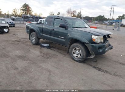 2011 TOYOTA TACOMA ACCESS CAB Green  Gasoline 5TFUX4EN6BX008297 photo #1