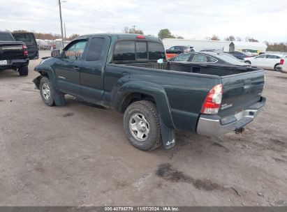 2011 TOYOTA TACOMA ACCESS CAB Green  Gasoline 5TFUX4EN6BX008297 photo #4