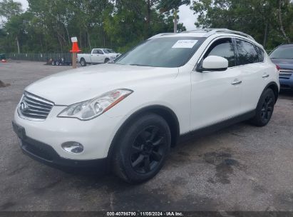 2011 INFINITI EX35 JOURNEY White  Gasoline JN1AJ0HR5BM852234 photo #3