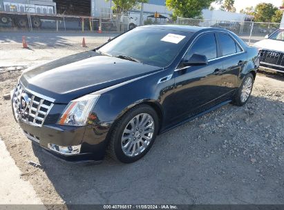 2012 CADILLAC CTS PREMIUM Black  Gasoline 1G6DP5E33C0122453 photo #3