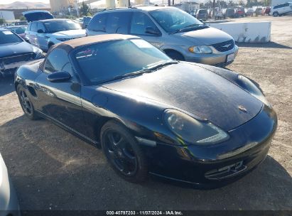 2000 PORSCHE BOXSTER Black  Gasoline WP0CA2985YU626789 photo #1