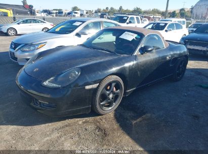 2000 PORSCHE BOXSTER Black  Gasoline WP0CA2985YU626789 photo #3