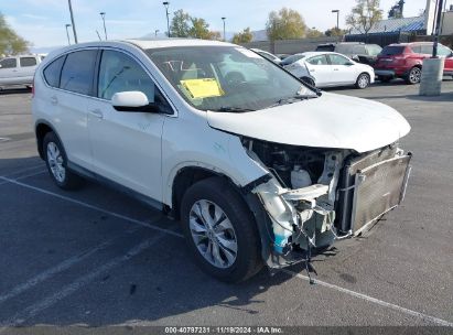 2014 HONDA CR-V EX White  Gasoline 5J6RM3H54EL015503 photo #1