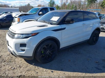 2012 LAND ROVER RANGE ROVER EVOQUE PURE PLUS White  Gasoline SALVT1BG8CH622065 photo #3