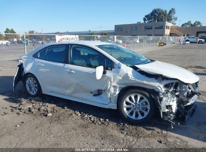 2022 TOYOTA COROLLA LE White  Gasoline 5YFVPMAE1NP280429 photo #1