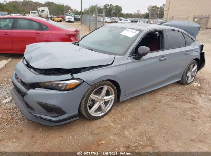 2024 HONDA CIVIC SI BASE (M6) Gray  Gasoline 2HGFE1E54RH470659 photo #3