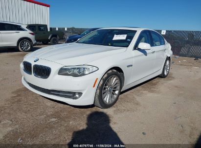 2012 BMW 5 SERIES 535I White  Gasoline WBAFR7C54CC816841 photo #3