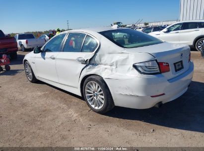 2012 BMW 5 SERIES 535I White  Gasoline WBAFR7C54CC816841 photo #4