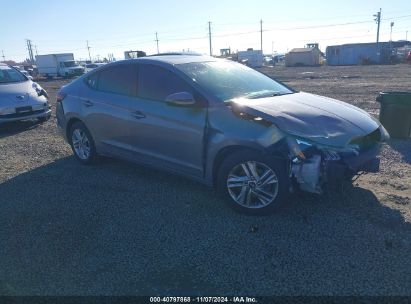 2020 HYUNDAI ELANTRA VALUE EDITION Gray  Gasoline KMHD84LF4LU030130 photo #1