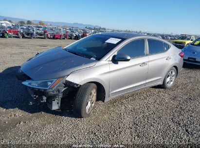 2020 HYUNDAI ELANTRA VALUE EDITION Gray  Gasoline KMHD84LF4LU030130 photo #3