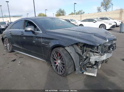 2015 MERCEDES-BENZ CLS 63 AMG S 4MATIC Black  Gasoline WDDLJ7GB5FA143738 photo #1