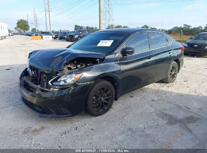 2018 NISSAN SENTRA S Black  Gasoline 3N1AB7AP9JY329082 photo #3