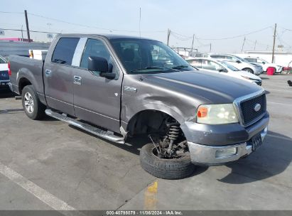 2004 FORD F-150 LARIAT/XLT Gray  Gasoline 1FTPW12584KA09275 photo #1