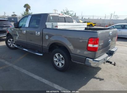 2004 FORD F-150 LARIAT/XLT Gray  Gasoline 1FTPW12584KA09275 photo #4